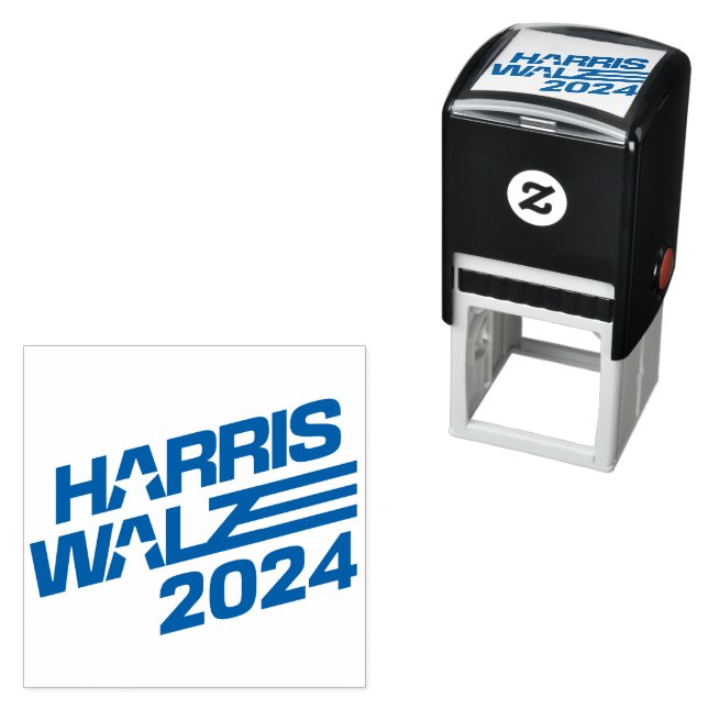 Sello Automático Harris Walz sobre las elecciones de 2024 (In Situ)