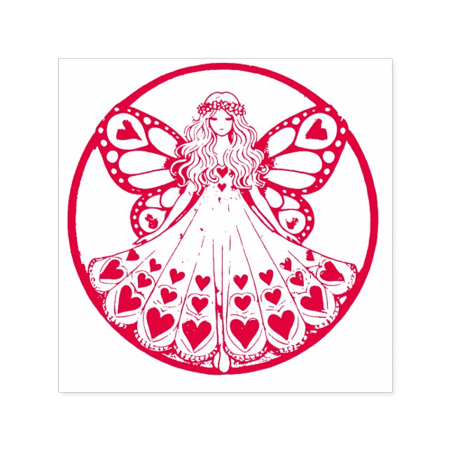 Sello Automático Heart Fairy (Diseño)