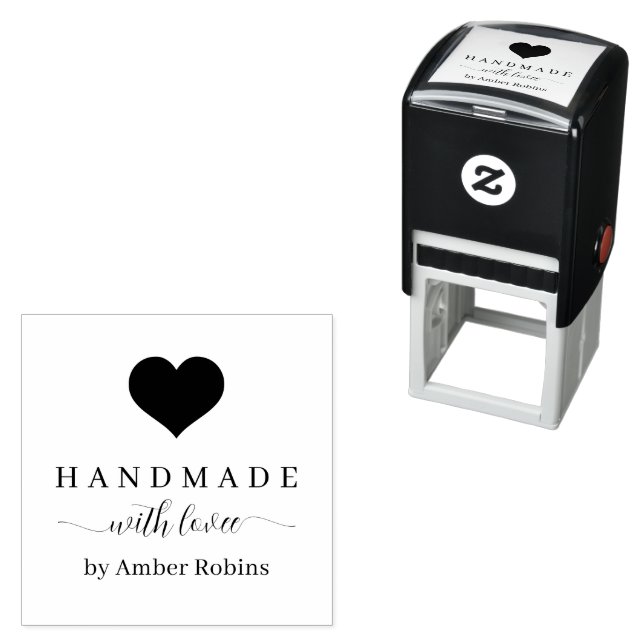 Sello Automático Hecho a mano con Amor (In Situ)