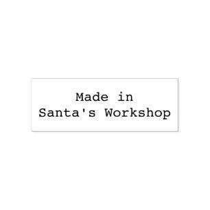 Sello Automático Hecho en los Talleres de Santa