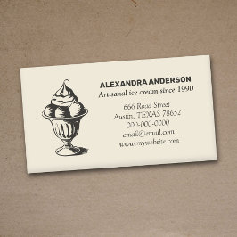 Sello Automático Helados vintage