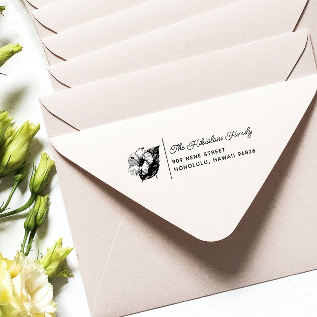 Sello Automático Hibiscus Hawaiian (Subido por el creador)