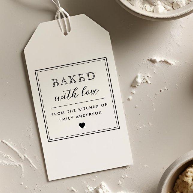 Sello Automático Horneado con amor Holiday Baking Gift (Subido por el creador)