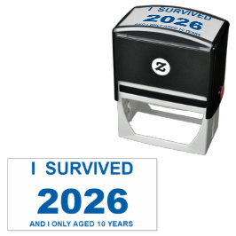 Sello Automático I Survived 2026