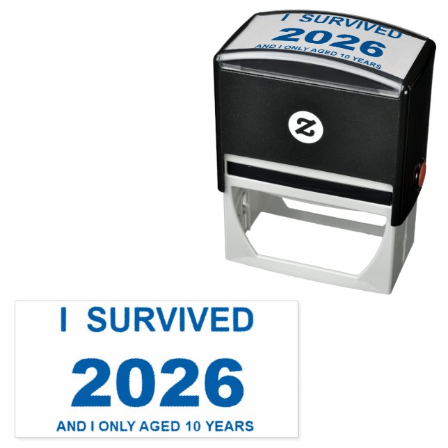 Sello Automático I Survived 2026 (In Situ)