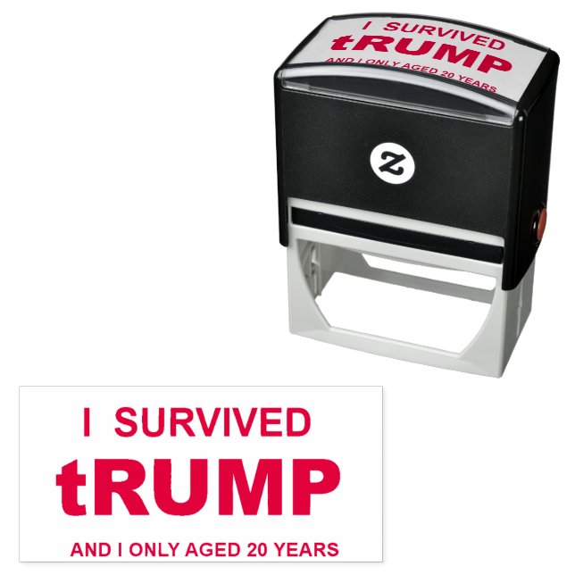 Sello Automático I Survived tRUMP (In Situ)