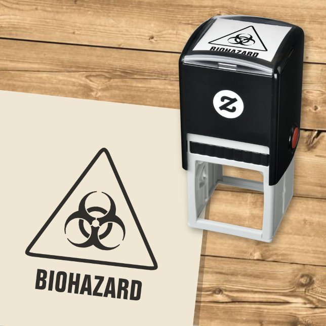 Sello Automático Icono de riesgo biológico (Subido por el creador)