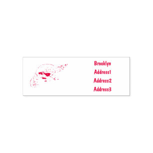 Sello Automático Ilustracion chameleon personalizado de Jackson