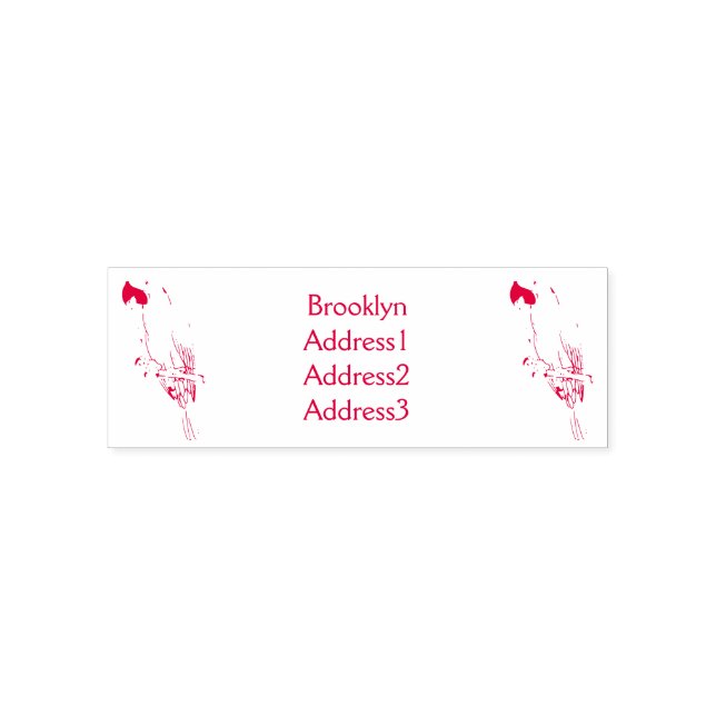 Sello Automático Ilustracion del personalizado de Hyacinth (Diseño)