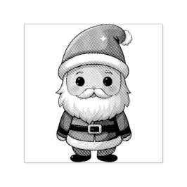 Sello Automático Ilustracion del Personalizado Santa Claus