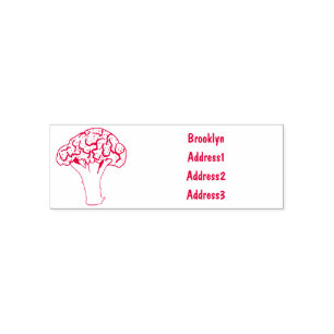 Sello Automático Ilustracion personalizado de Broccoli