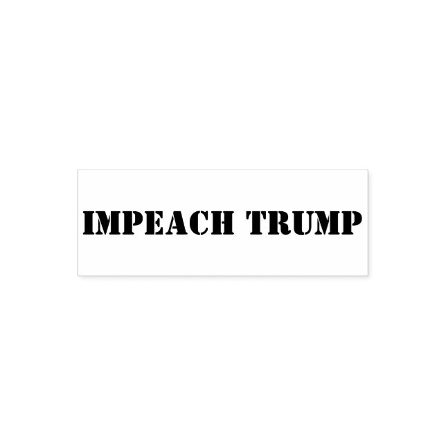 SELLO AUTOMÁTICO IMPEACH TRUMP (Diseño)