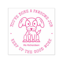 Sello Automático Impresionante alabanza a profesor de empleo