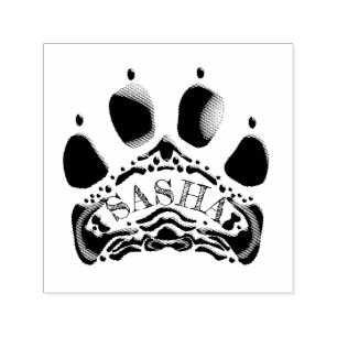 Sello Automático Imprimir paw 3-5 letras