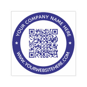 Sello Automático Información de exploración de código QR y marca de