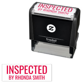 Sello Automático Inspeccionado por nombre