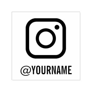 Sello Automático Instagram personalizado   Sígueme en Instagram Sel