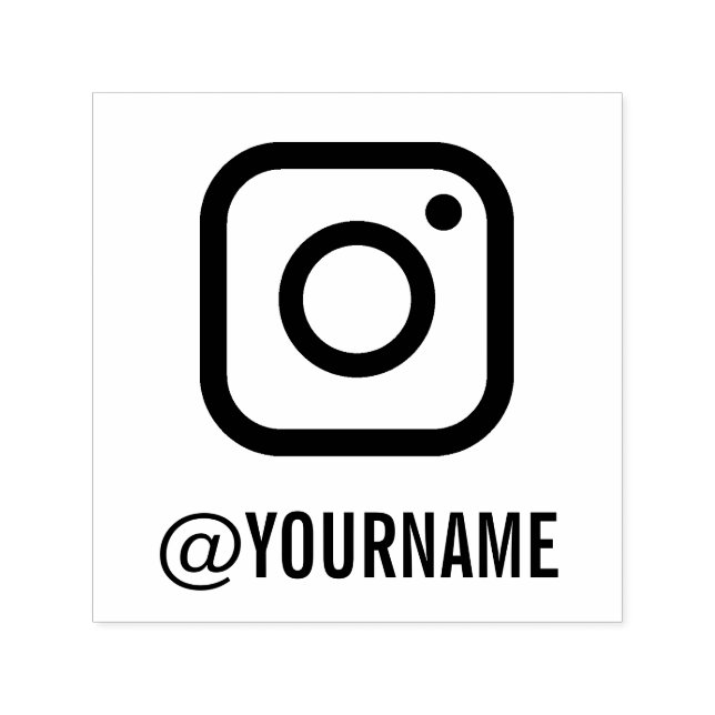 Sello Automático Instagram personalizado | Sígueme en Instagram Sel (Diseño)
