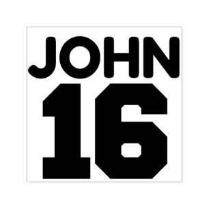 SELLO AUTOMÁTICO JOHN 3-16 BIBLIOTECA VERSIÓN