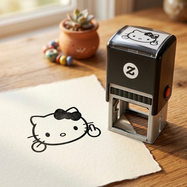 Sello Automático Kitty Self-inking Stamp (Subido por el creador)