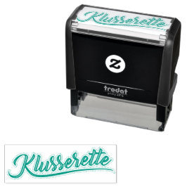 Sello Automático Klusserette Stempel