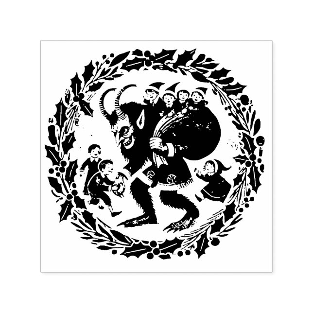 Sello Automático Krampus Christmas                                  (Diseño)