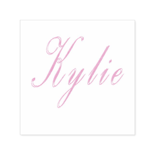 Sello Automático Kylie, nombre, logotipo, (Diseño)