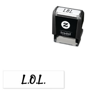 Sello Automático L.O.L. Laughing en voz alta
