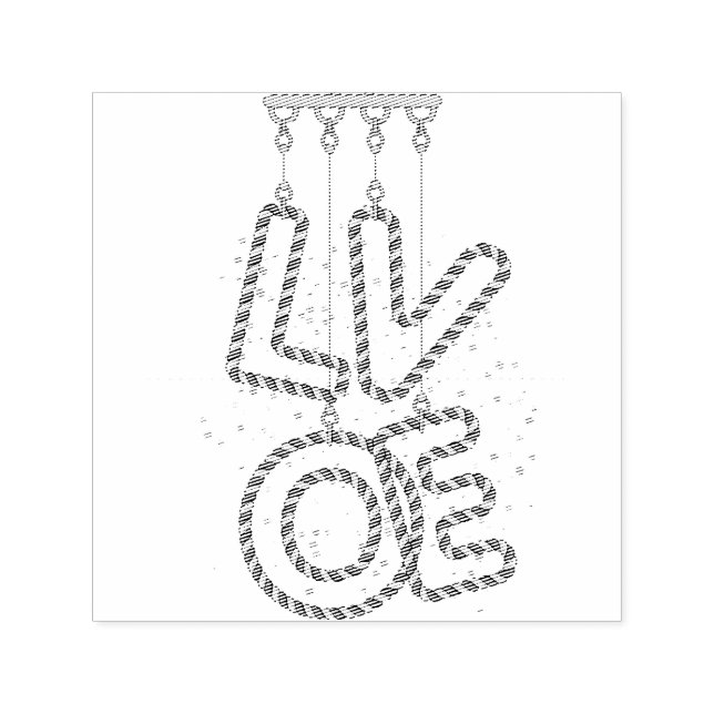 SELLO AUTOMÁTICO L O V E (Diseño)