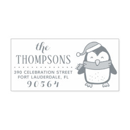 Sello Automático La dirección de regreso de los Navidades modernos 