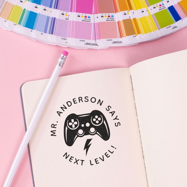 Sello Automático La estampilla personalizada de los jugadores de te (Subido por el creador)