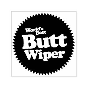 Sello Automático La mejor enfermera de limpiaparabrisas en blanco d