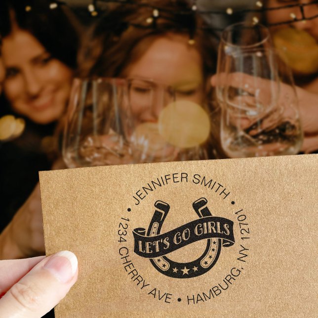 Sello Automático La última fiesta de Bachelor de Rodeo Desert Cowgi (Subido por el creador)