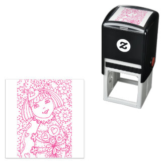 SELLO AUTOMÁTICO LADYBUG CUTIBLE CON BOUQUET CARDÍACO, SIMPÁTICO