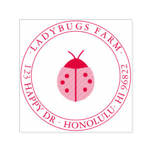 Sello Automático LADYBUG Véase selecciones de color