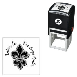 Sello Automático Laissez Mardi Gras Fleur De Lis T-Shirt