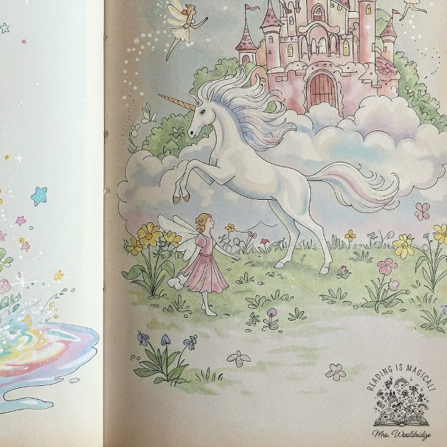 Sello Automático Leer es una fantasía mágica de la biblioteca de cl (Subido por el creador)