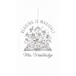 Sello Automático Leer es una fantasía mágica de la biblioteca de cl