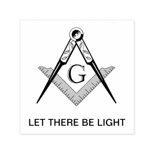 Sello Automático Let there be light rubber stamp  (Diseño)