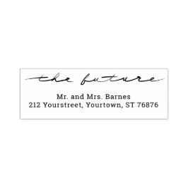 Sello Automático Letra a Mano Caligrafiada para Bodas