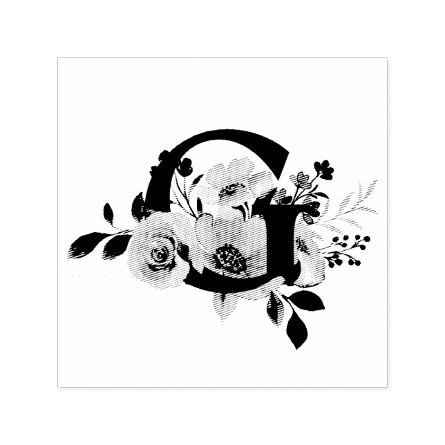 Sello Automático Letra G (Diseño)
