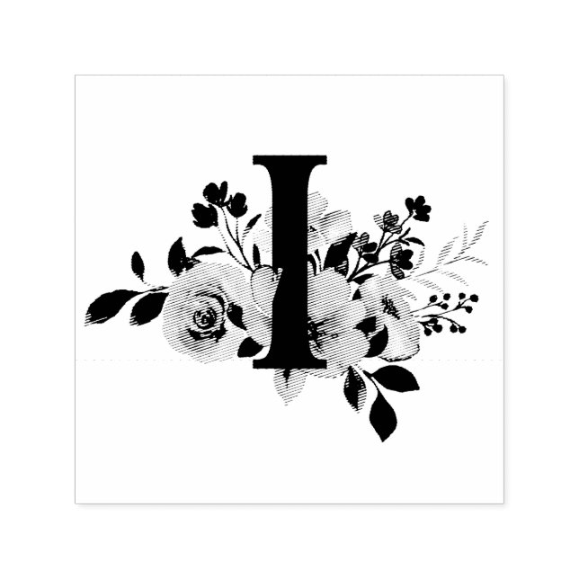 Sello Automático Letra I (Diseño)
