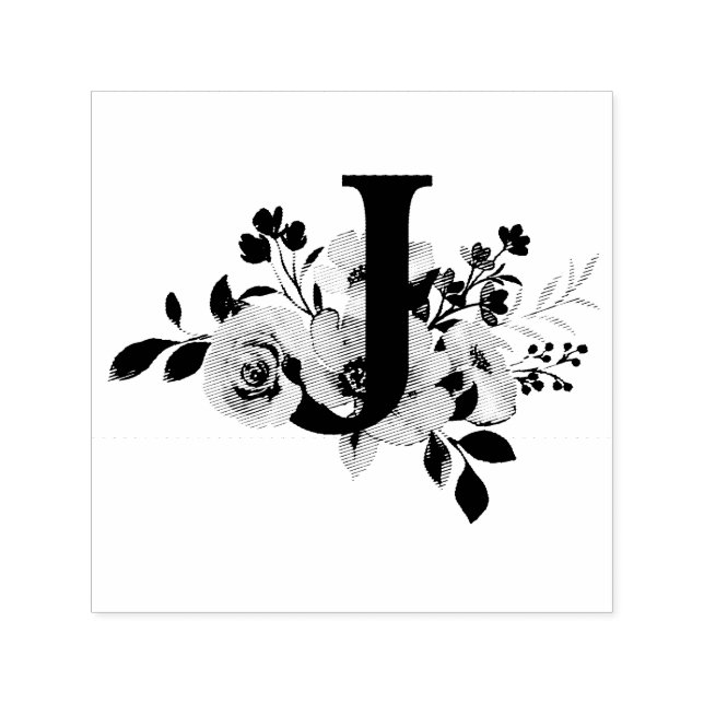 Sello Automático Letra J (Diseño)