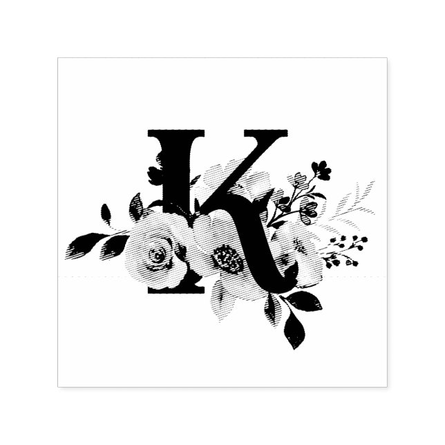 Sello Automático Letra K (Diseño)