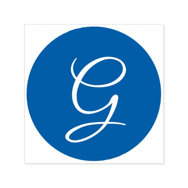 Sello Automático Letra monograma guión guión letra serif texto de l (Diseño)