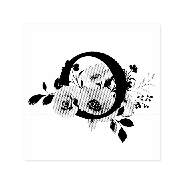 Sello Automático Letra O (Diseño)