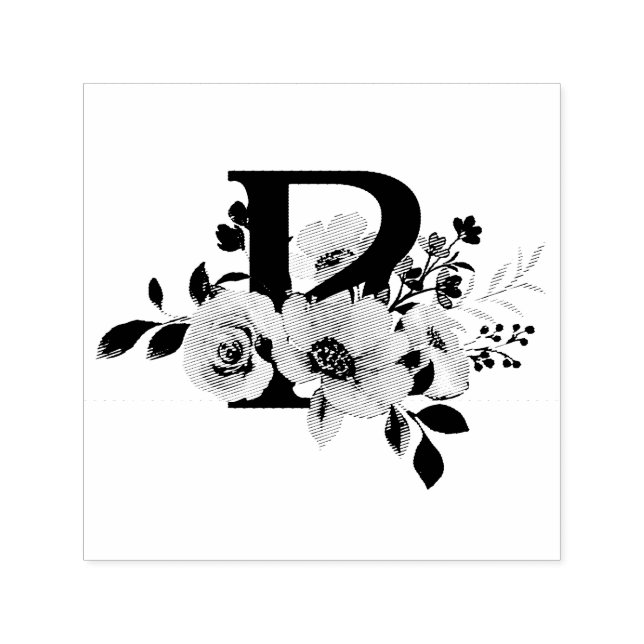 Sello Automático Letra P (Diseño)
