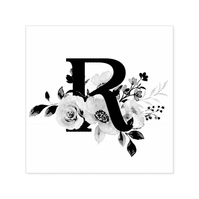 Sello Automático Letra R (Diseño)