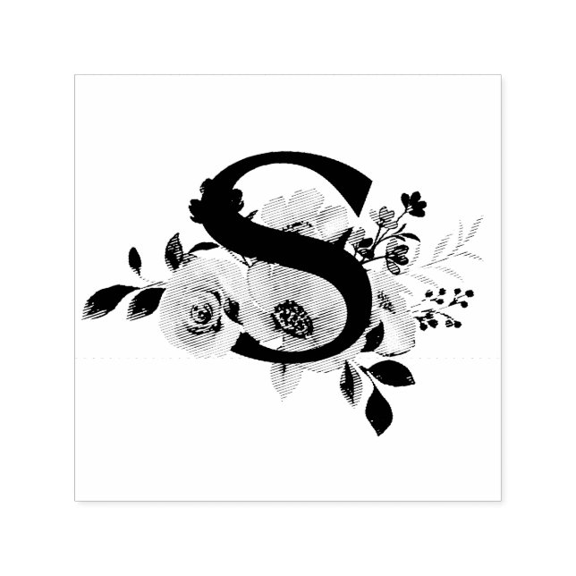 Sello Automático Letra S (Diseño)
