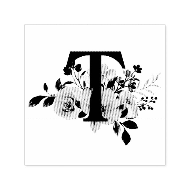 Sello Automático Letra T (Diseño)